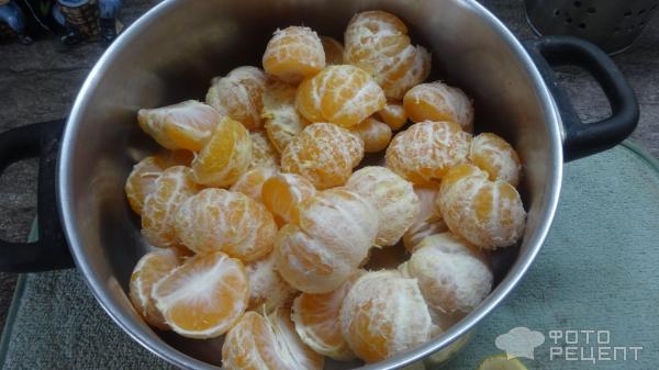 Рецепт: Мандариновый джем - Густой , ароматный. Рецепт: Мандариновый джем - Густой , ароматный.