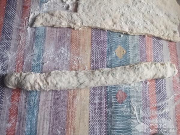 Рецепт: Суп с улитками из теста и зеленью - на курином бульоне