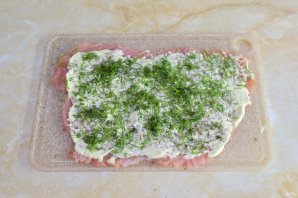 Рулетики из индейки в духовке с начинкой Рулетики из индейки в духовке с начинкой