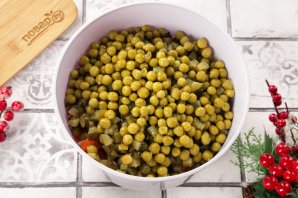 Салат "Оливье" на год Лошади