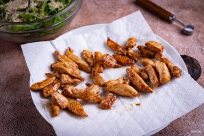 Салат с курицей и рукколой Салат с курицей и рукколой