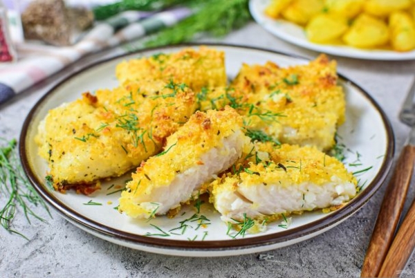 Судак запеченный Судак запеченный