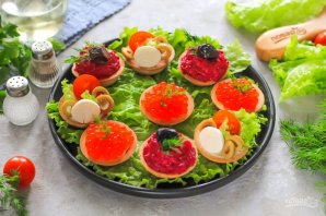 Тарталетки с начинкой Тарталетки с начинкой