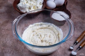 Творожная запеканка на сковороде