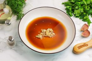 Утка в рукаве с яблоками Утка в рукаве с яблоками