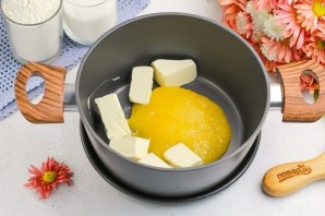 Заварной медовый торт Заварной медовый торт