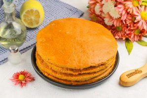 Заварной медовый торт Заварной медовый торт