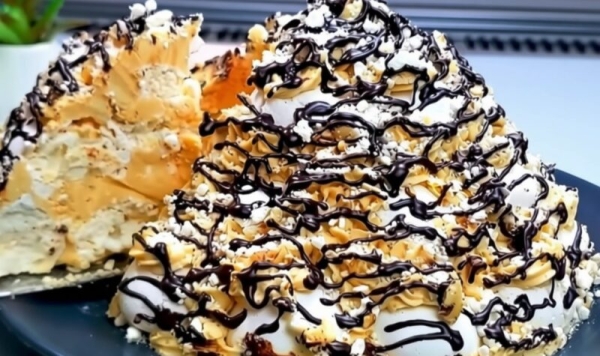 «Графские развалины» — самый вкусный и праздничный торт. Рецепт без муки!