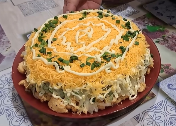 Луковый салат из маминой тетрадки. Сытная и ароматная закуска на Новогодний стол! Луковый салат из маминой тетрадки. Сытная и ароматная закуска на Новогодний стол!