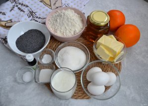 Апельсиновый кекс с маком Апельсиновый кекс с маком