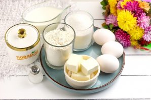 Бисквитный торт с кремом из сгущенки Бисквитный торт с кремом из сгущенки