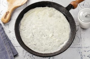 Блинчики на молоке нежные