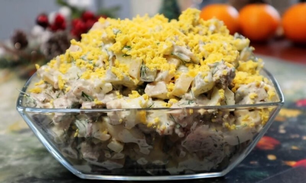 &laquo;Кентавр&raquo; &mdash; мясной хит на праздничном столе 2026. Салат, который составит конкуренцию &laquo;Оливье&raquo;