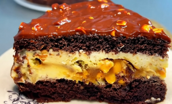 Невероятно вкусный торт &laquo;Сникерс&raquo; на Новый Год 2026 . Простой рецепт