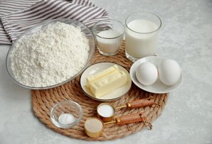 Домашние булочки с сахаром