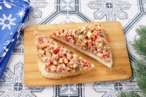 Горячие бутерброды на Новый Год Горячие бутерброды на Новый Год