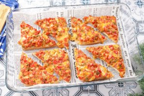 Горячие бутерброды на Новый Год Горячие бутерброды на Новый Год