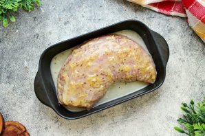 Индейка в медово-горчичном соусе Индейка в медово-горчичном соусе