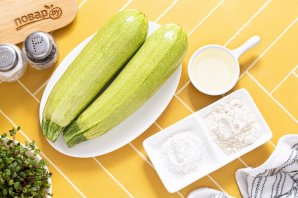 Кабачки жареные Кабачки жареные