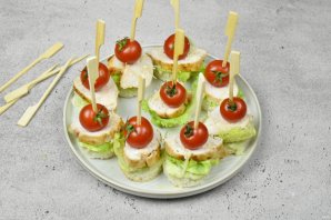 Канапе на Новый год Канапе на Новый год