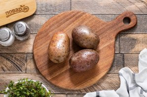 Картофельные чипсы в духовке без масла