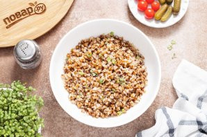 Каша гречневая в мультиварке