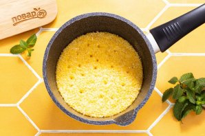 Кукурузная каша на молоке Кукурузная каша на молоке