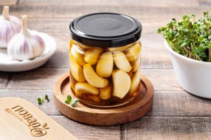 Маринованный чеснок по-корейски