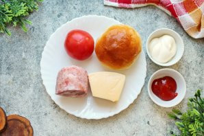 Мини пицца на скорую руку