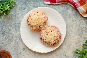 Мини пицца на скорую руку