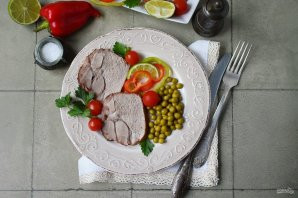 Мясо в рукаве