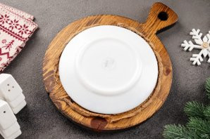 Новогодний печеночный торт