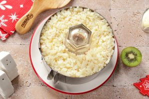 Новогодний салат "Нефритовый браслет"