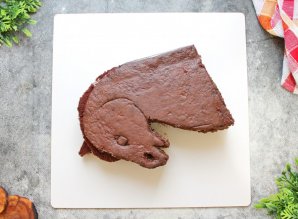 Новогодний торт "Огненная лошадь"