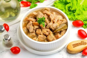 Подливка из свинины