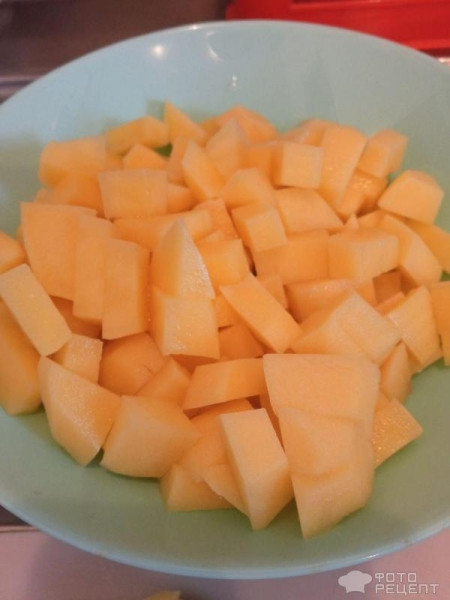 Рецепт: Борщ со свеклой - С подтушенной капустой