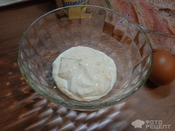 Рецепт: Филе тилапии запеченное - в сметанной заливке Рецепт: Филе тилапии запеченное - в сметанной заливке