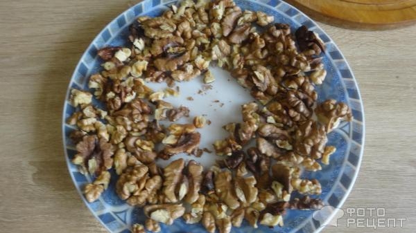 Рецепт: Овсяное печенье с орехами, изюмом и шоколадом - Очень вкусно и сытно.