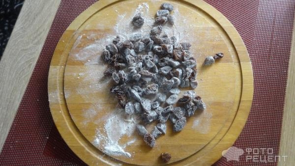 Рецепт: Овсяное печенье с орехами, изюмом и шоколадом - Очень вкусно и сытно.