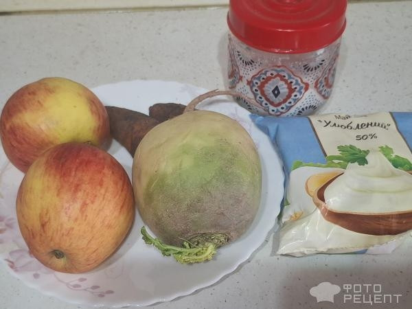 Рецепт: Салат из арбузной редьки - Готовлю с любовью.