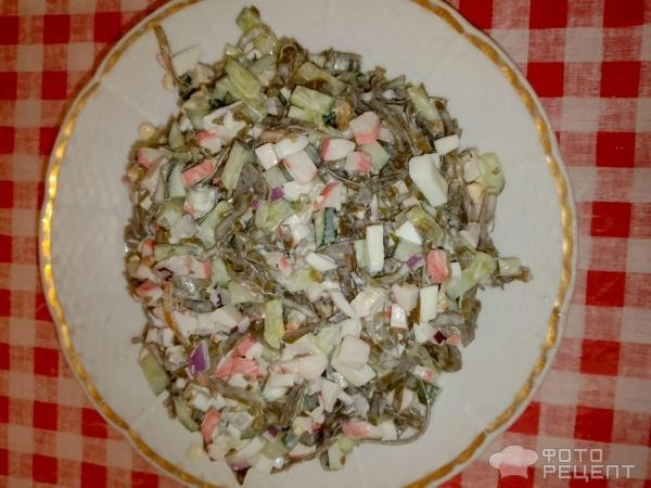 Рецепт: Салат "Море" - По-домашнему