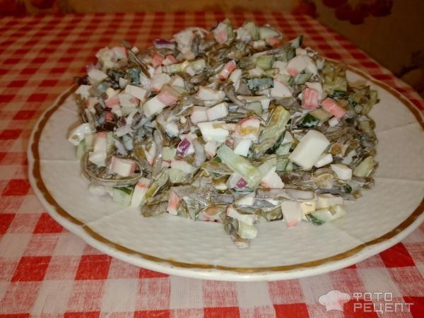 Рецепт: Салат "Море" - По-домашнему