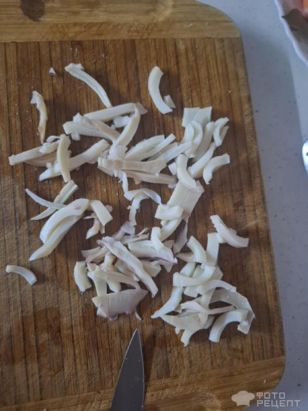 Рецепт: Салат Морской с креветками - Готовлю с любовью.