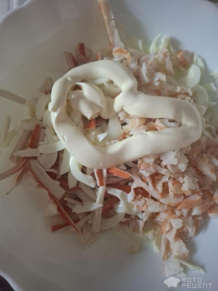 Рецепт: Салат Морской с креветками - Готовлю с любовью.