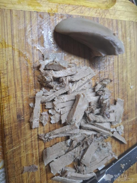 Рецепт: Салат с языком - Готовлю с любовью. Рецепт: Салат с языком - Готовлю с любовью.