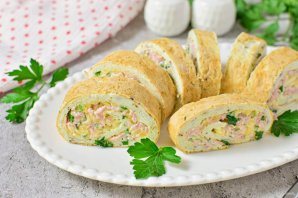 Рулет с ветчиной