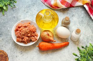 Рыбные котлеты с морковью Рыбные котлеты с морковью