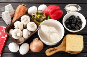 Салат "Дед Мороз-Красный нос"