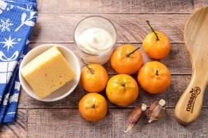 Салат "Мандариновый шок" Салат "Мандариновый шок"