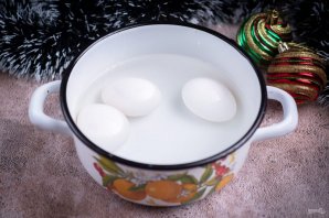 Салат "Оливье" новогодний Салат "Оливье" новогодний